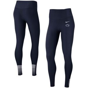 Nike Navy Penn State Nittany Lions Powersculpt Performance Leggings